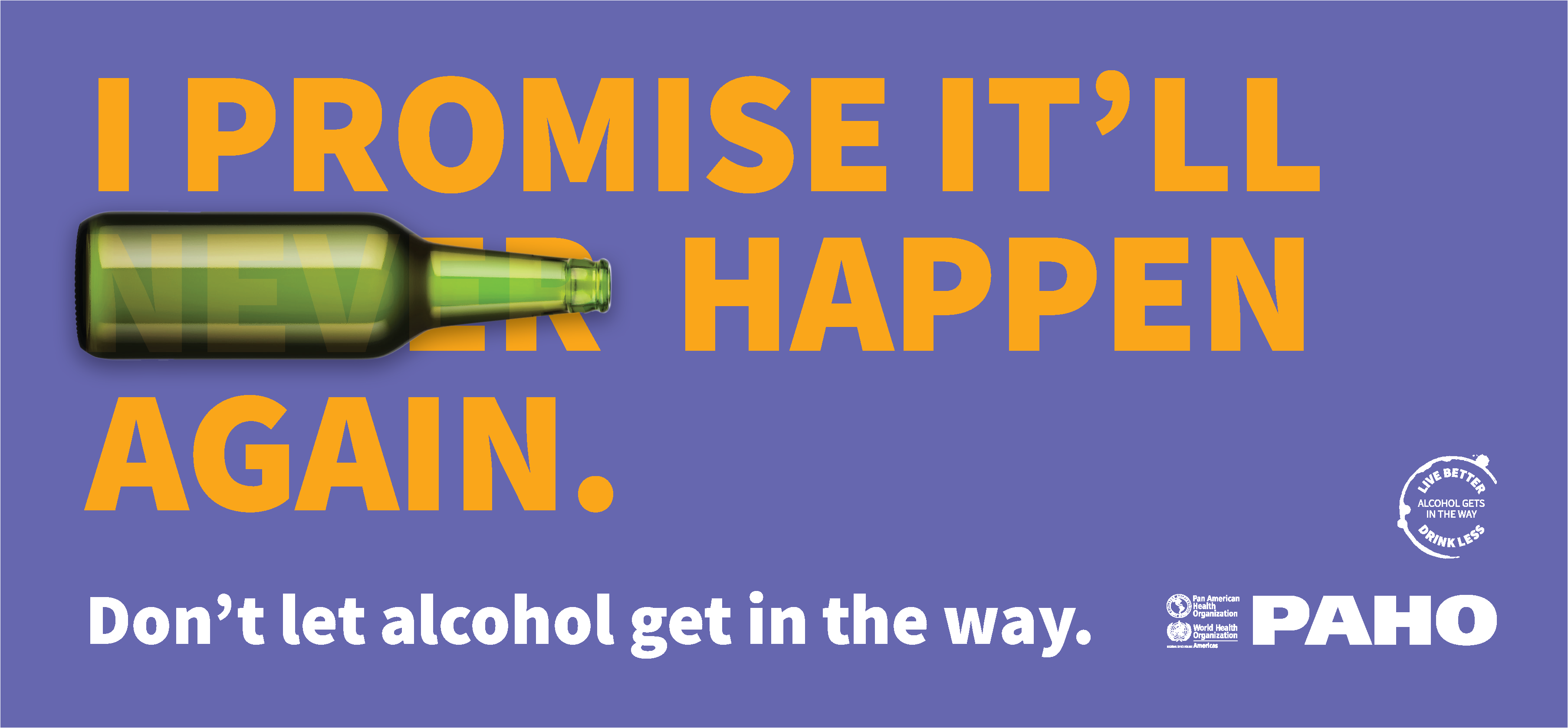 Live Better Drink Less Alcohol Awareness
